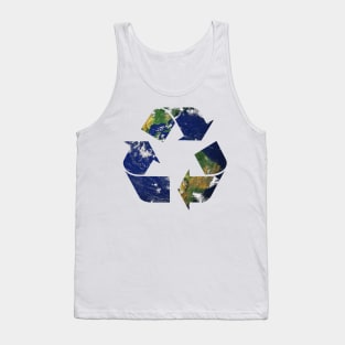 Reduce, Recycle, Reuse - Earth. Tank Top